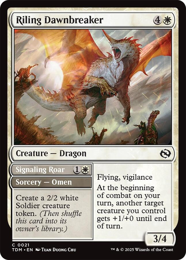 Riling Dawnbreaker [TDM - 21] - Cartes Sportives Rive Sud