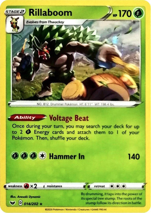 Rillaboom - 014/202 (Cosmos Holo) [MCAP - 014/202] - Cartes Sportives Rive Sud