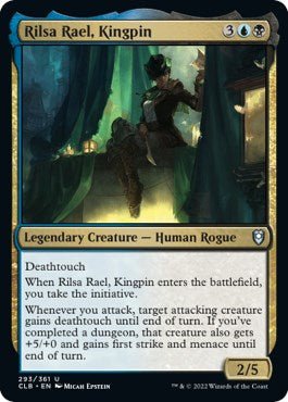 Rilsa Rael, Kingpin [CLB - 293] - Cartes Sportives Rive Sud