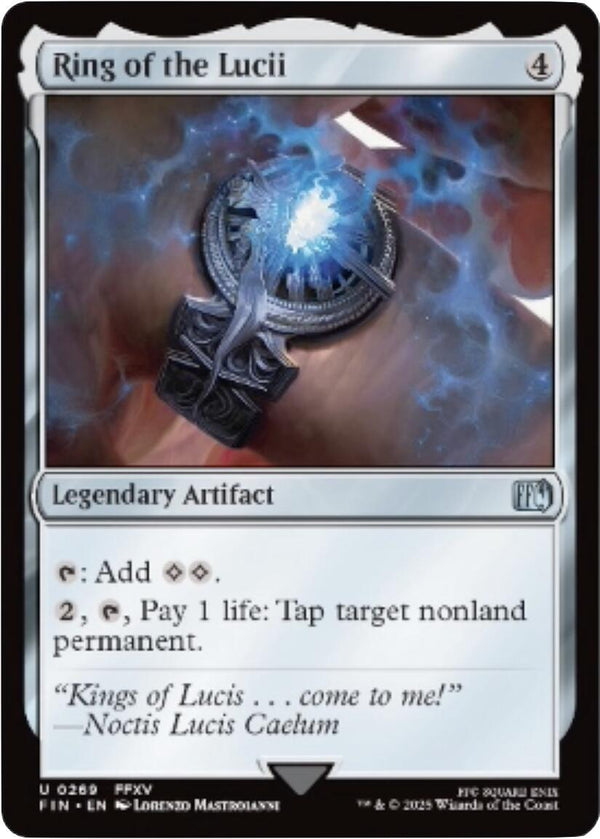 Ring of the Lucii [FIN - 269] - Cartes Sportives Rive Sud