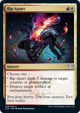 Rip Apart [STX - 225] - Cartes Sportives Rive Sud