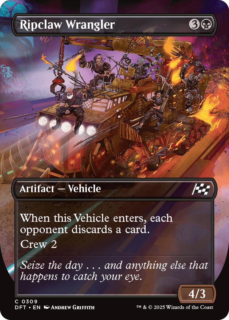 Ripclaw Wrangler (Borderless) [DFT - 309] - Cartes Sportives Rive Sud
