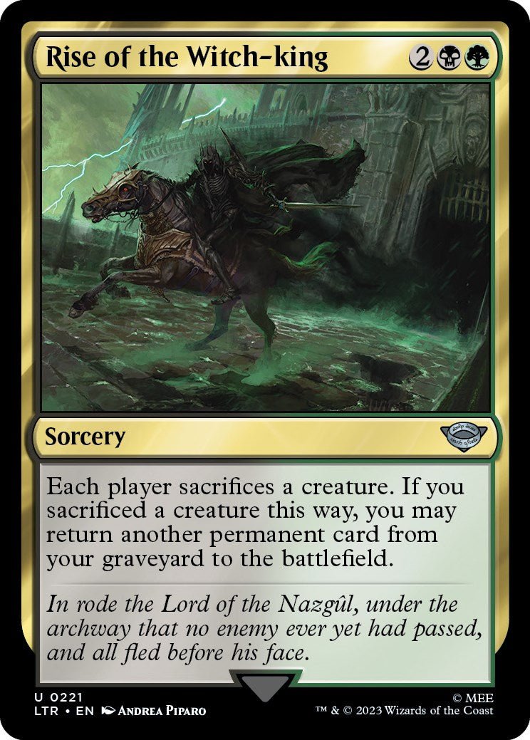 Rise of the Witch - King [LTR - 221] - Cartes Sportives Rive Sud