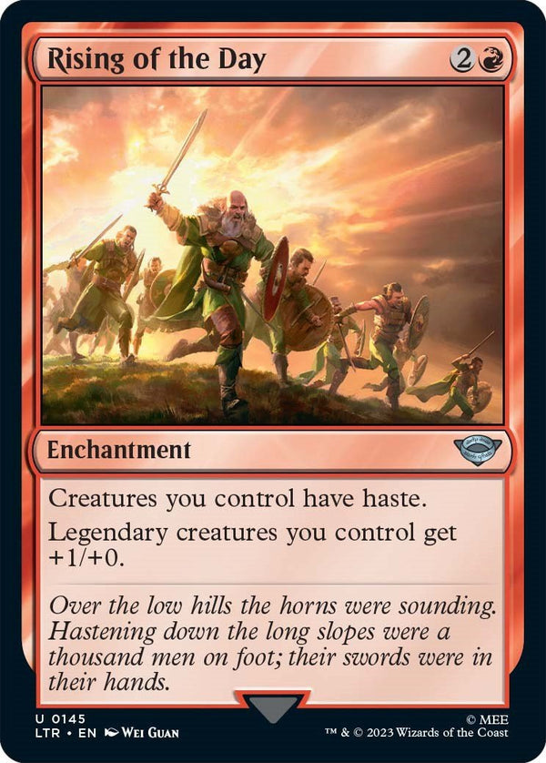 Rising of the Day [LTR - 145] - Cartes Sportives Rive Sud