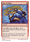 Rite of Flame (White Border) [MB2 - 59] - Cartes Sportives Rive Sud