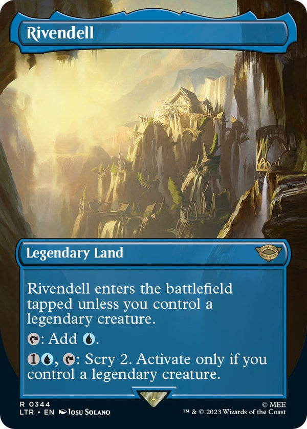 Rivendell (Borderless) [LTR - 344] - Cartes Sportives Rive Sud