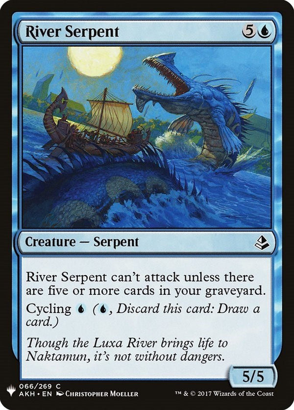 River Serpent [LIST - 66] - Cartes Sportives Rive Sud