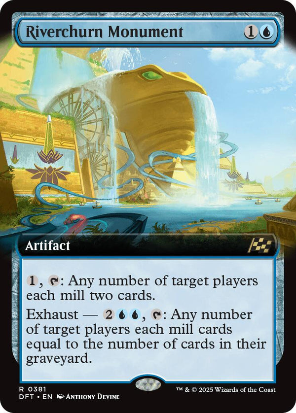 Riverchurn Monument (Extended Art) [DFT - 381] - Cartes Sportives Rive Sud