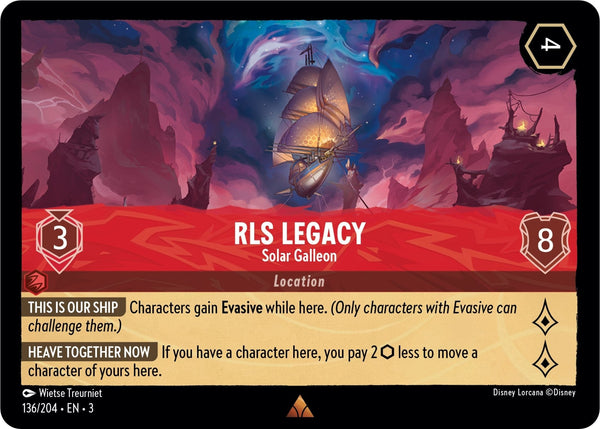 RLS Legacy - Solar Galleon [3 - 136/204] - Cartes Sportives Rive Sud