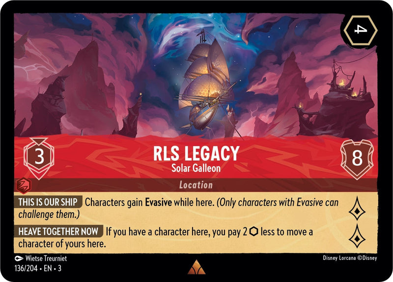 RLS Legacy - Solar Galleon [3 - 136/204] - Cartes Sportives Rive Sud