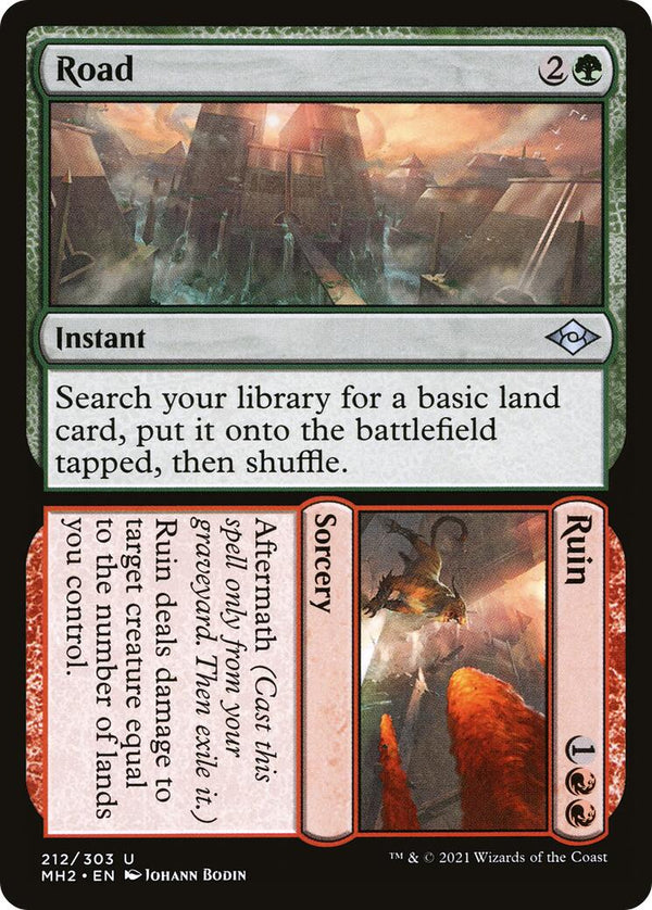 Road // Ruin [MH2 - 212] - Cartes Sportives Rive Sud