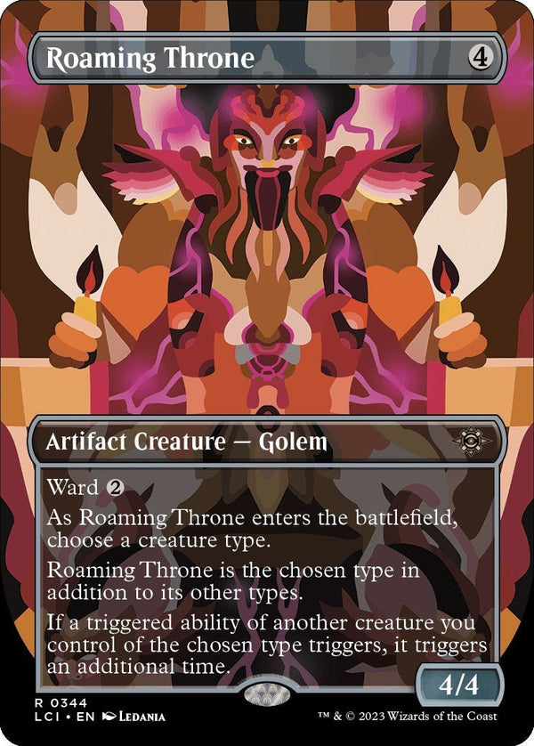 Roaming Throne (Borderless) [LCI - 344] - Cartes Sportives Rive Sud