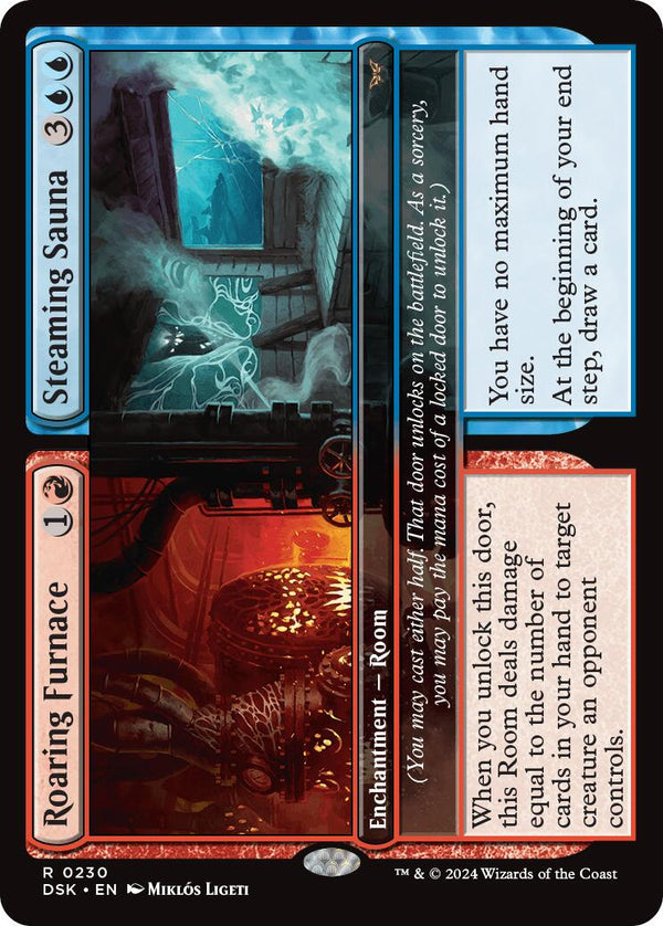 Roaring Furnace // Steaming Sauna [DSK - 230] - Cartes Sportives Rive Sud