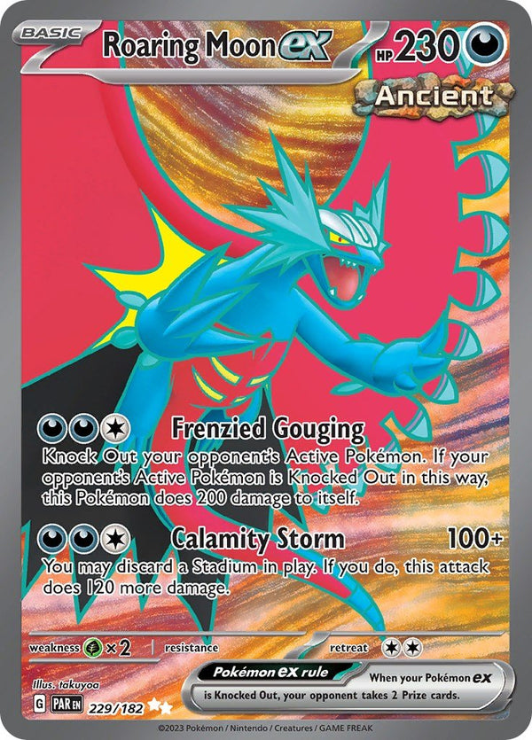 Roaring Moon ex - 229/182 [PAR - 229/182] - Cartes Sportives Rive Sud