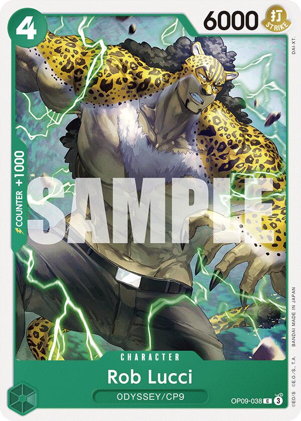 Rob Lucci (038) [OP09 - OP09 - 038] - Cartes Sportives Rive Sud