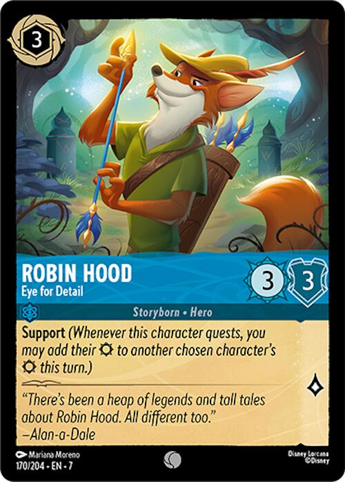 Robin Hood - Eye for Detail [7 - 170/204] - Cartes Sportives Rive Sud