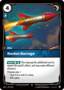 Rocket Barrage [SPF - 077/221] - Cartes Sportives Rive Sud