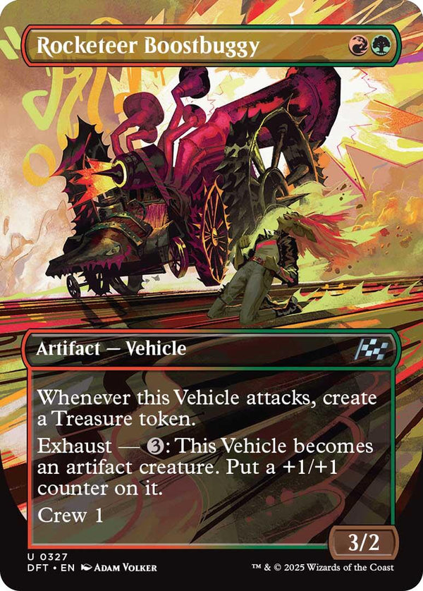 Rocketeer Boostbuggy (Borderless) [DFT - 327] - Cartes Sportives Rive Sud