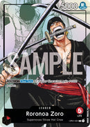 Roronoa Zoro - OP01 - 001 (Alternate Art) [OP - PR - OP01 - 001] - Cartes Sportives Rive Sud