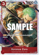 Roronoa Zoro - OP01 - 025 (Ultra Deck: The Three Captains) [OP - PR - OP01 - 025] - Cartes Sportives Rive Sud