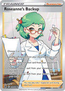 Roseanne's Backup (Full Art) [SWSH09 - 172/172] - Cartes Sportives Rive Sud