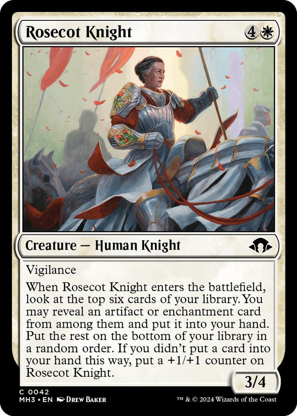 Rosecot Knight [MH3 - 42] - Cartes Sportives Rive Sud