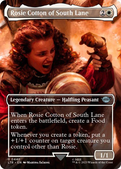 Rosie Cotton of South Lane (Borderless) [LTR - 440] - Cartes Sportives Rive Sud