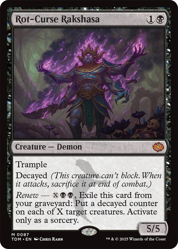 Rot - Curse Rakshasa [TDM - 87] - Cartes Sportives Rive Sud