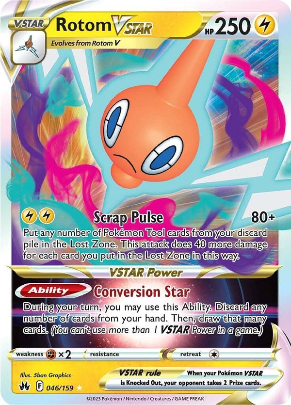 Rotom VSTAR [CRZ - 046/159] - Cartes Sportives Rive Sud