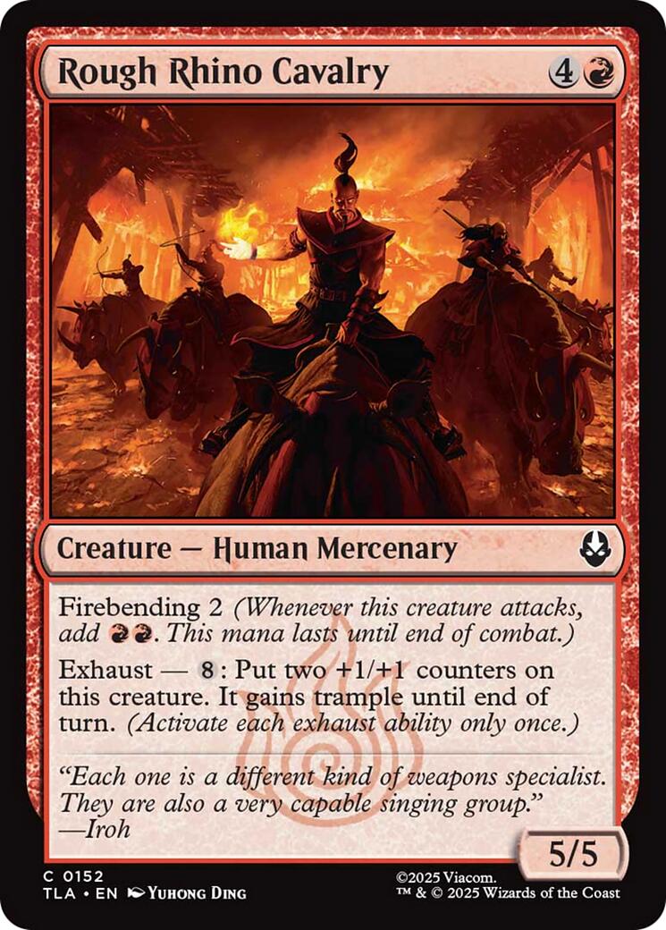 Rough Rhino Cavalry [TLA - 152] - Cartes Sportives Rive Sud