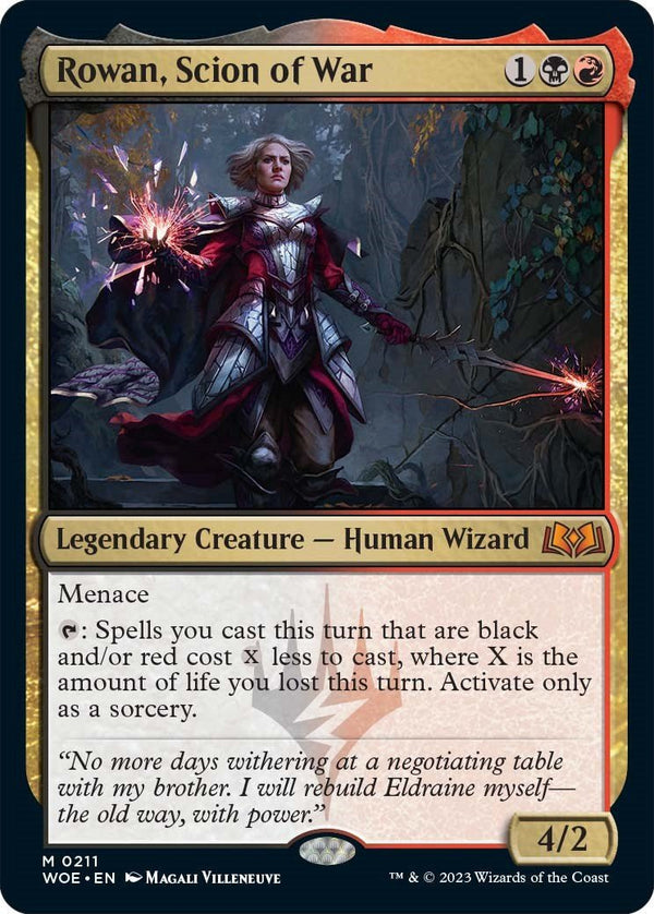 Rowan, Scion of War [WOE - 211] - Cartes Sportives Rive Sud