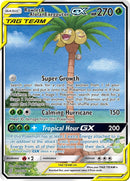 Rowlet & Alolan Exeggutor GX (Alternate Full Art) [SM11 - 215/236] - Cartes Sportives Rive Sud