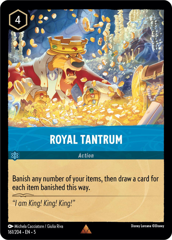 Royal Tantrum [5 - 161/204] - Cartes Sportives Rive Sud