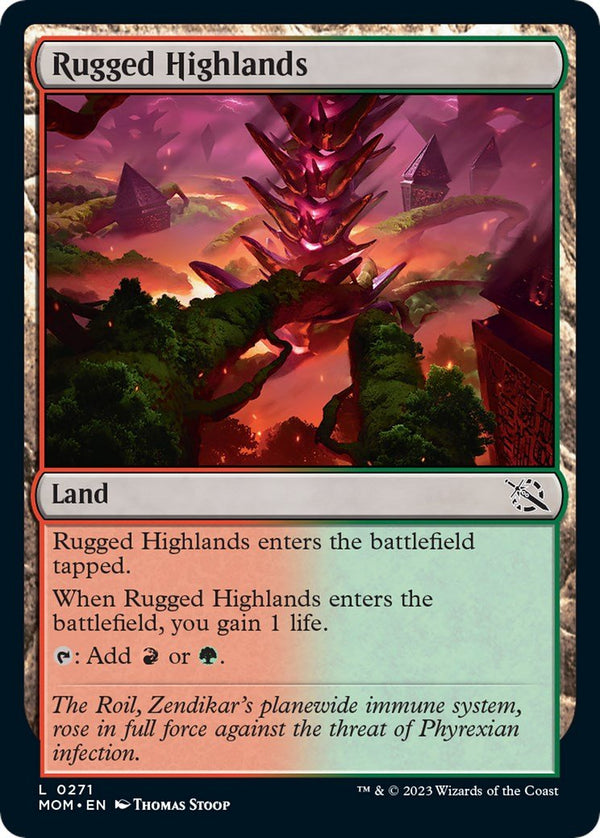 Rugged Highlands [MOM - 271] - Cartes Sportives Rive Sud
