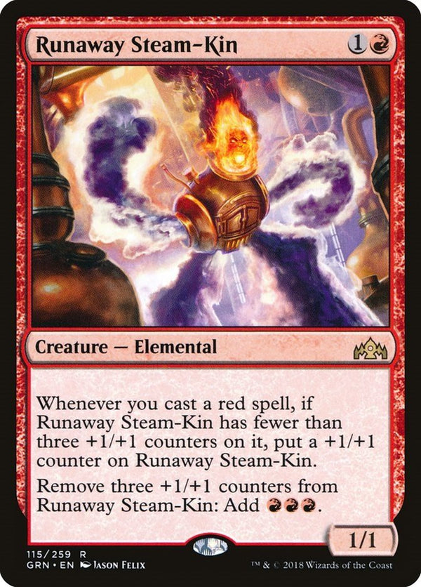 Runaway Steam - Kin [GRN - 115] - Cartes Sportives Rive Sud