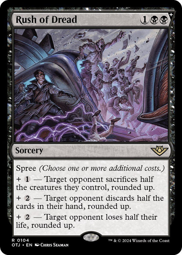 Rush of Dread [OTJ - 104] - Cartes Sportives Rive Sud