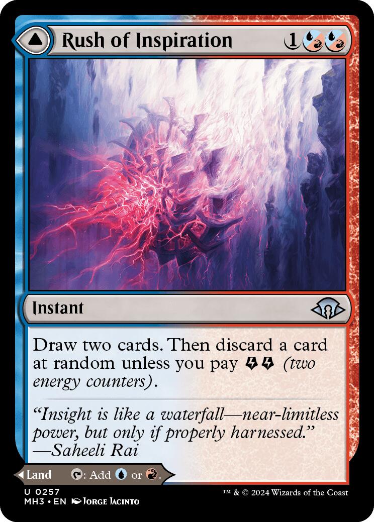 Rush of Inspiration [MH3 - 257] - Cartes Sportives Rive Sud