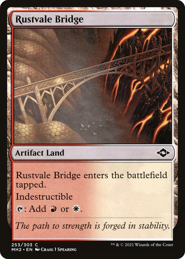 Rustvale Bridge [MH2 - 253] - Cartes Sportives Rive Sud