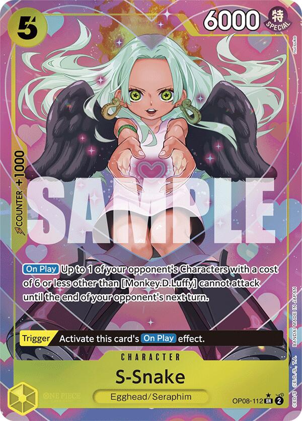 S - Snake (Parallel) [OP08 - OP08 - 112] - Cartes Sportives Rive Sud
