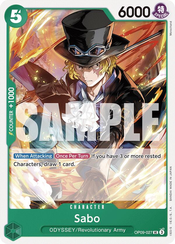 Sabo (027) [OP09 - OP09 - 027] - Cartes Sportives Rive Sud