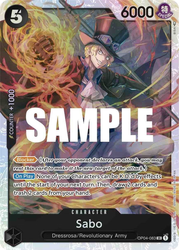 Sabo [OP04 - OP04 - 083] - Cartes Sportives Rive Sud