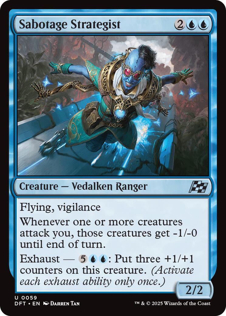 Sabotage Strategist [DFT - 59] - Cartes Sportives Rive Sud