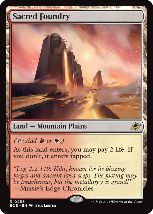 Sacred Foundry [EOE - 256] - Cartes Sportives Rive Sud