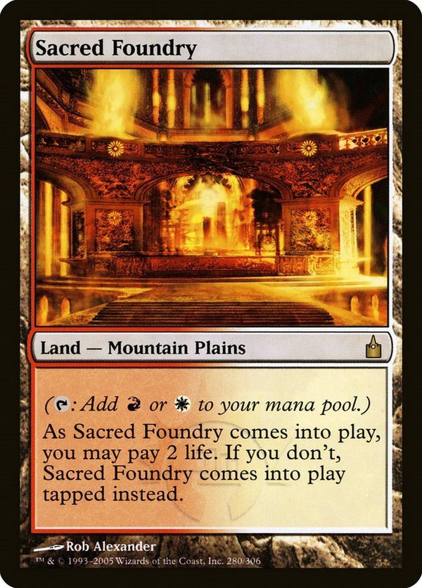 Sacred Foundry [RAV - 280] - Cartes Sportives Rive Sud