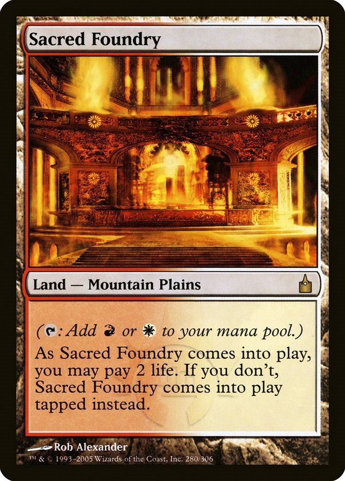 Sacred Foundry [RAV - 280] - Cartes Sportives Rive Sud