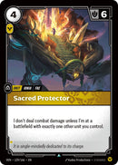 Sacred Protector [VEN - 129/166] - Cartes Sportives Rive Sud