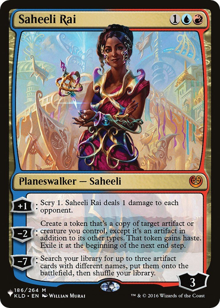 Saheeli Rai [LIST - 186/264] - Cartes Sportives Rive Sud