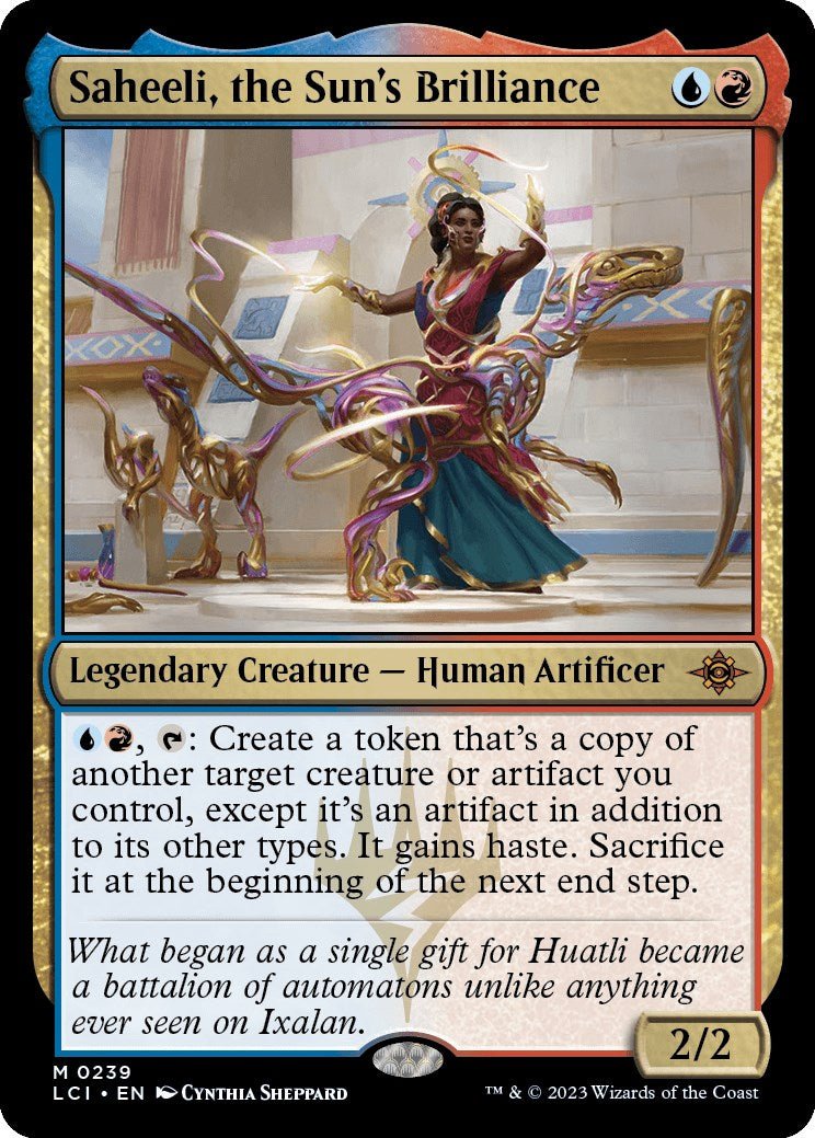 Saheeli, the Sun's Brilliance [LCI - 239] - Cartes Sportives Rive Sud