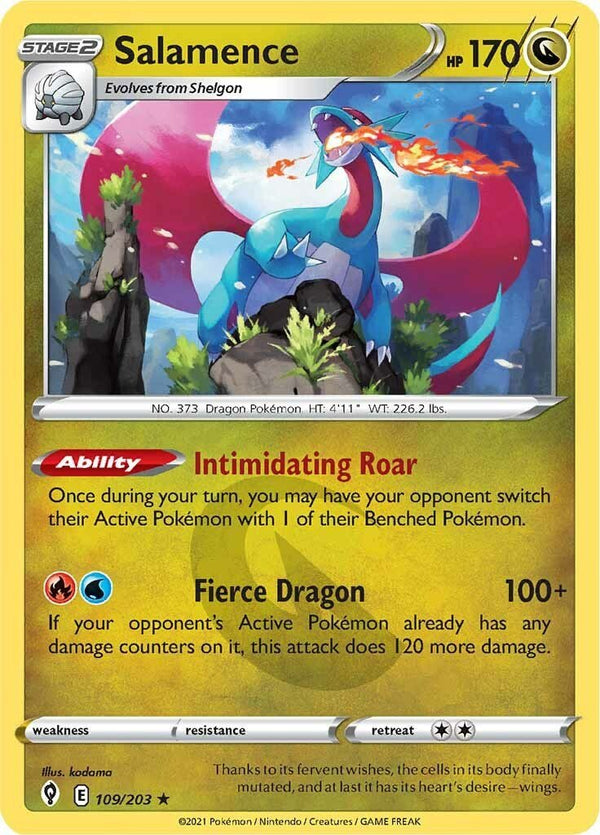 Salamence [SWSH07 - 109/203] - Cartes Sportives Rive Sud