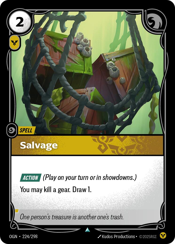 Salvage [OGN - 224/298] - Cartes Sportives Rive Sud